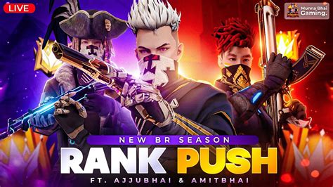 Free Fire Rank Push To Grandmaster Free Fire Live In Hindi With