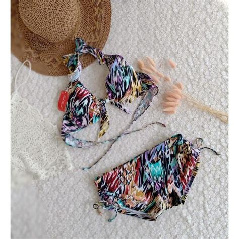 Jual Bk Vo Full Color Mix Bikini Pantai Busa Dan Kawat