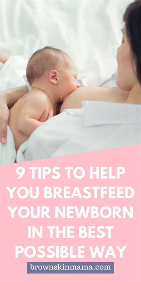 9 Simple Breastfeeding Tips For Newborns To Help Mom Breastfeeding