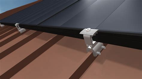 EcoFasten SimpleBlock PV SS Metal Roof Solar Panel Mount