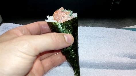 Super Mini Temaki De Salmão Youtube