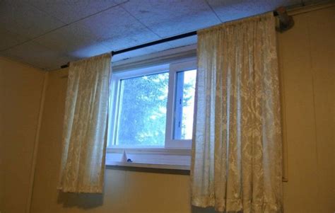 Basement Window Curtain Rods - Openbasement