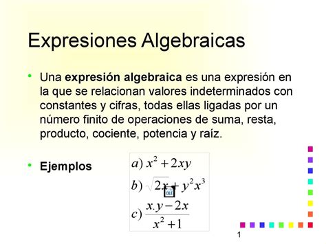 Expresiones Algebraicas By Patyr Issuu