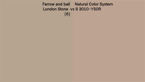 Farrow And Ball London Stone 6 Vs Natural Color System S 3010 Y50r