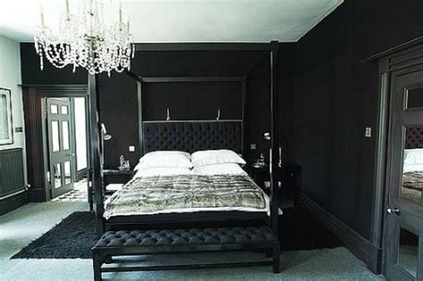 Interior Design Ideas, The Black Room - Bedroom - Viahouse.Com