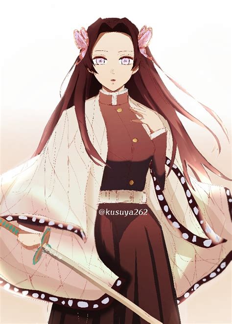 Demon Slayer Kimetsu no Yaiba Kanae Kocho pillar 胡蝶カナエ pixiv