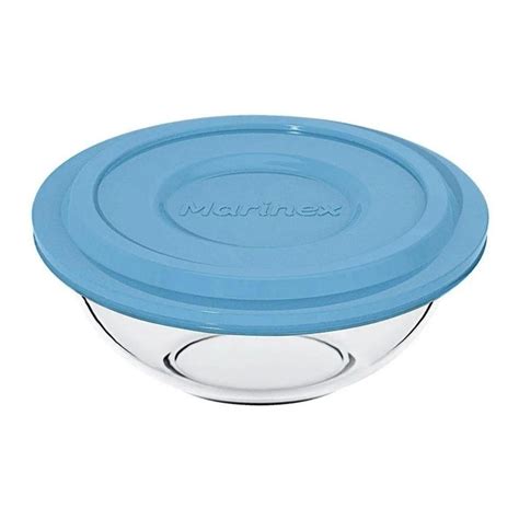 Marinex Bowl Plus With Plastic Lid Assorted Colors