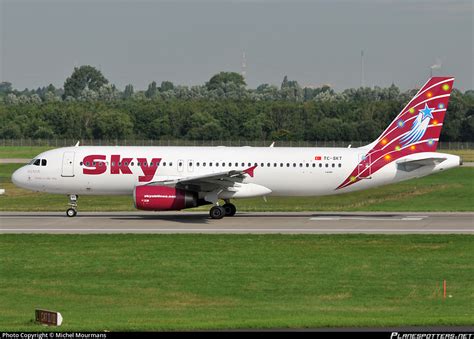 TC SKT Sky Airlines Airbus A320 232 Photo By Michel Mourmans ID