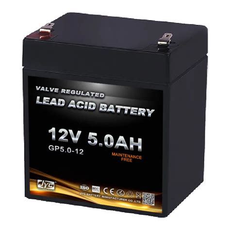 Maintenance Free Solar Battery 12v 5ah 20hr Lead Acid Battery For UPS