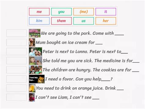 Object Pronouns Une Las Parejas