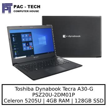 Qoo10 BRAND NEW Toshiba Dynabook Tecra Laptop A30 G Celeron 5205U