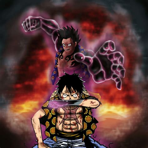 Luffy Conqueror Haki Wallpaper