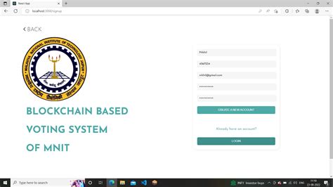 Github Nikhilsinha Blockchain Based Voting System