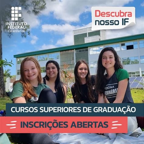 Inscrições via Sisu para cursos de Graduação do IFC abertas até 24 02