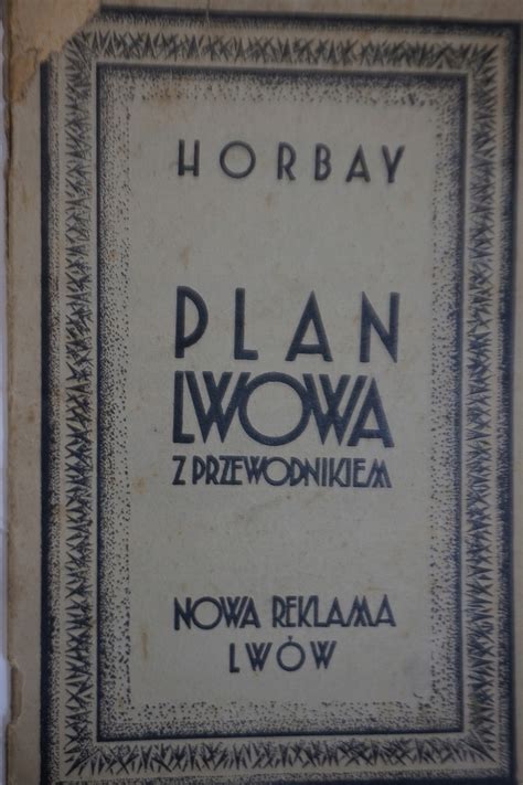 Lwów Plan Miasta Niska cena na Allegro pl