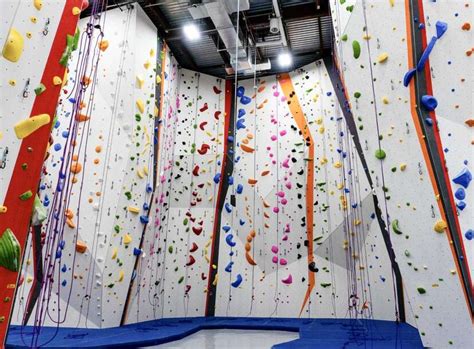 blue ash rec center climbing wall - Julianna Quinlan