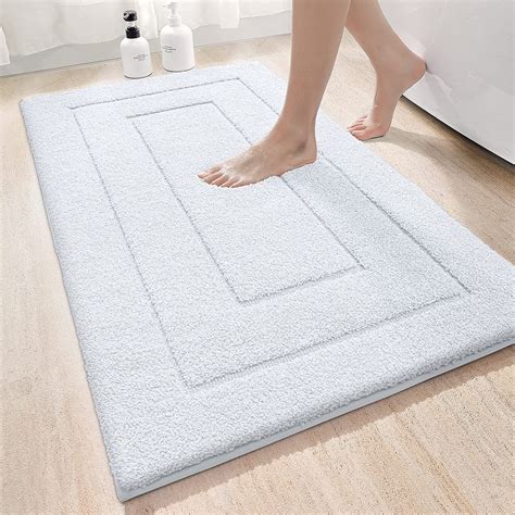 Dexi Bathroom Rug Bath Mat Non Slip Absorbent Soft Carpet For Tub