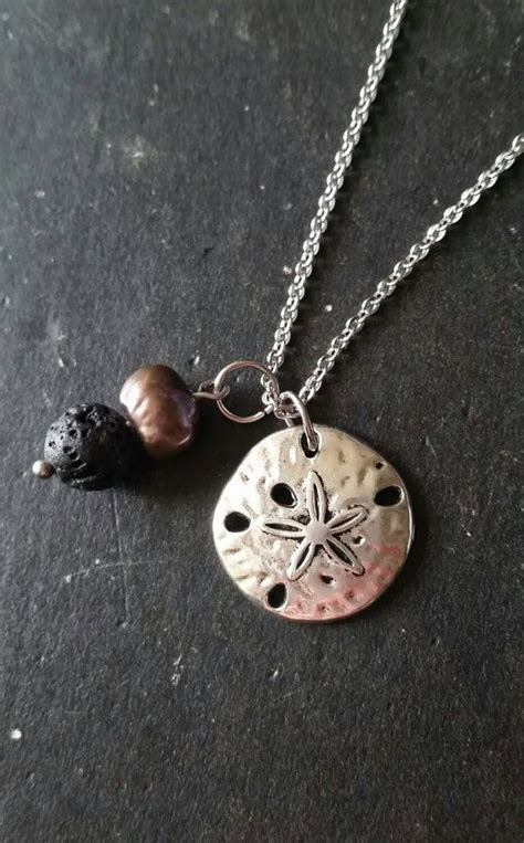 Essential Oil Necklace Diffuser Lava Rock Stainless Steel Etsy