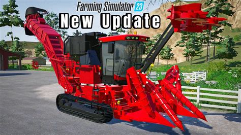 New Update Sugarcane Harvester In Fs23 Fs23 Mobile New Update Youtube