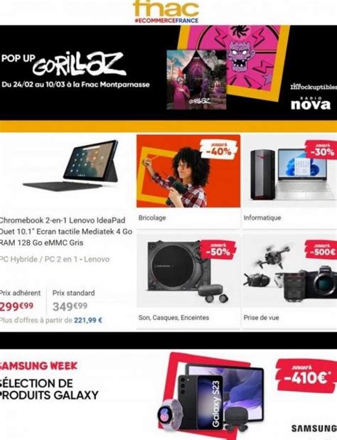 8 Semaine Week 23 2 2023 10 3 2023 Offres Speciales Fnac