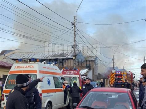 Incendiu Violent La O Cas N Cartierul Palas S A Extins I La Casa