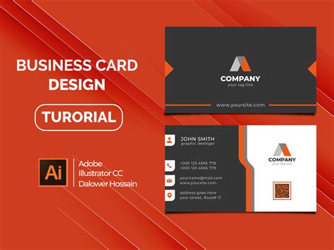 Adobe Illustrator Business Card Template – Mightyprintingdeals.com