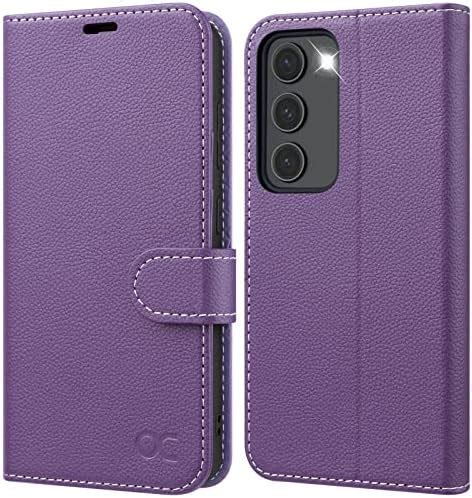 Amazon OCASE Compatible With Galaxy S24 5G Wallet Case PU Leather