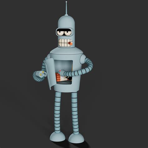 Artstation Bender Futurama