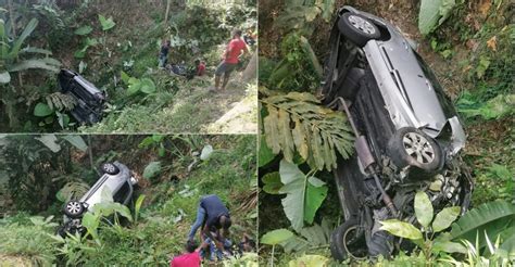 Lima Sahabat Nyaris Maut Kereta Jatuh Gaung Sedalam Meter