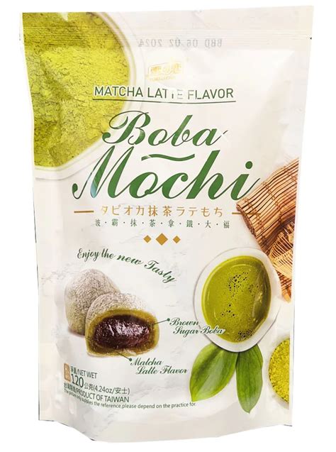 Yuki Love Boba Mochi Matcha Latte Knabbereien süß herzhaft