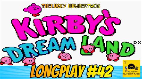 Longplay 42 Kirby S Dream Land DX GameBoy Color YouTube