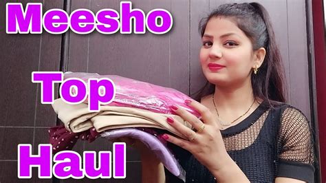 Meesho Top Haul Meesho Western Wear Haul Starting Rs 170 Meesho