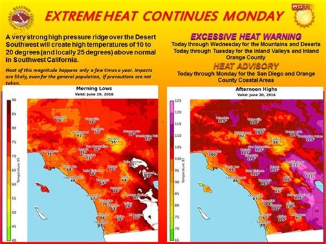 Record Breaking Heat Wave In San Diego County To Continue Monday Santee Ca Patch