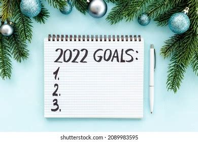 New Year Beginning Solution Goals Concept Stock Photo 2091485017 ...