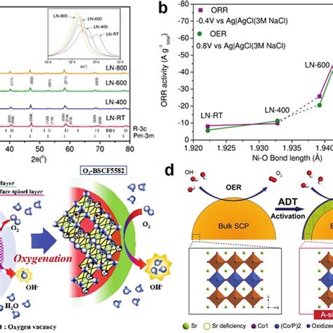 Proposed A AEM And B LOM For OER On Perovskites Reproduced With