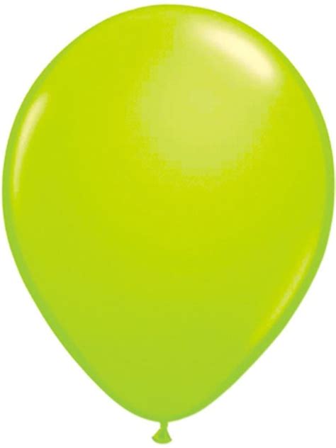 8 Groene Neon Ballonnen 25cm