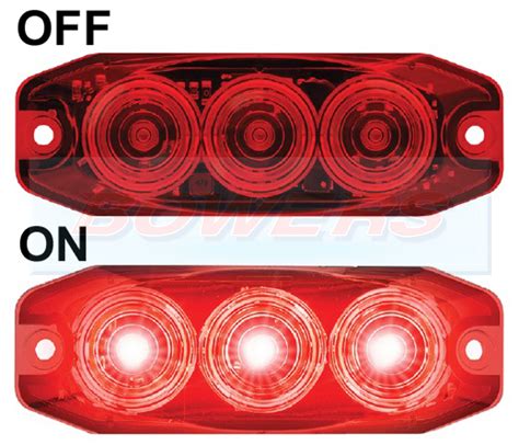 Led Autolamps Rm V V Compact Low Profile Led Rear Stop Tail Light