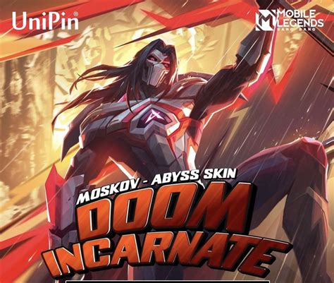 MOSKOV ABYSS DOOM INCARNATE GIFTING SKIN REDEEM MLBB Video Gaming