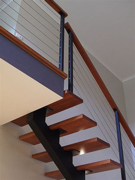 Custom Staircases Timber • Steel Spine Stairs • Sydney Trapp