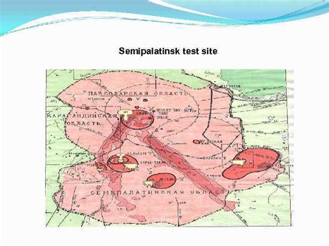 Semipalatinsk nuclear test site Since 1945 the