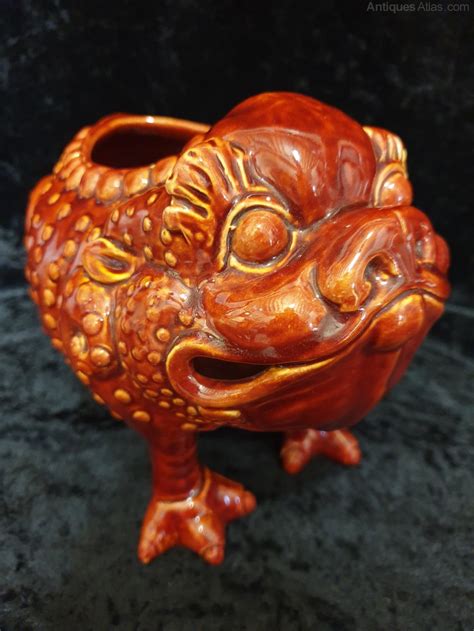 Antiques Atlas Burmantofts Grotesque Ceramic Planter