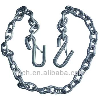 Usa Standard Chain With Hooks,Trailer Safety Chain,Chain With S Hooks ...