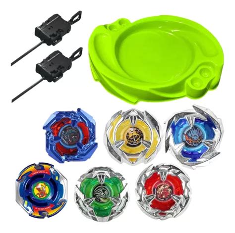 Beyblade X 6 Trompos 2 Lanzadores 1 Estadio Nuevo Paquete Envío gratis