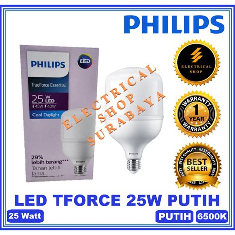 Jual Philips Lampu Led Trueforce W W Watt Putih Garansi Harga