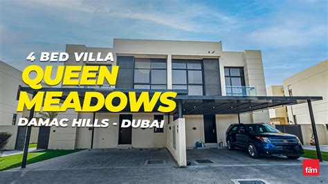 Stunning 4 Bed Villa In Queen Meadows Damac Hills Dubai YouTube