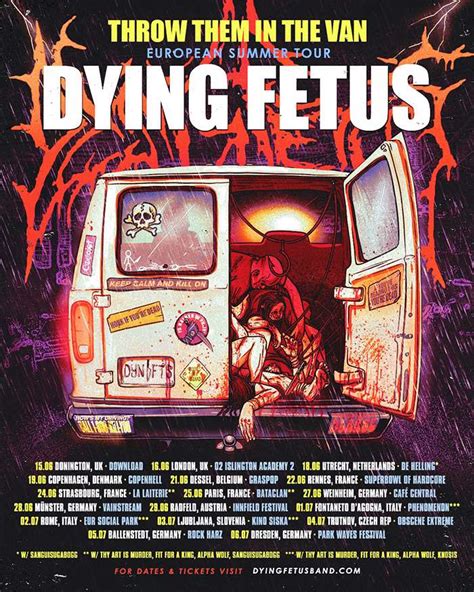 Dying Fetus To Head To Europe Over The Summer Lambgoat