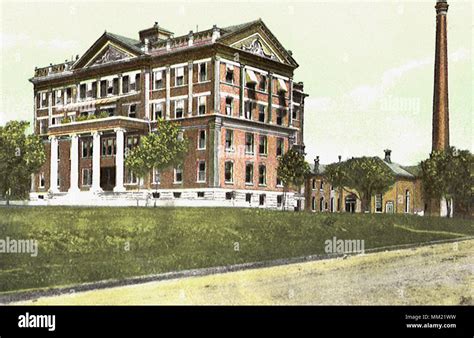 City Hospital. Akron. 1910 Stock Photo - Alamy