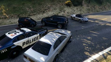 GTA 5 NPC Police Chase 5 YouTube