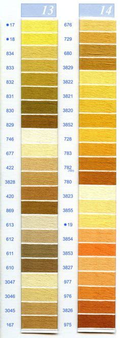 Dmc to Cosmo Embroidery Floss Conversion Chart Download Printable PDF | Templateroller in 2022 ...