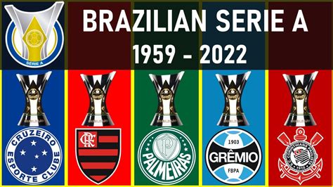 247 BRAZILIAN SERIE A ALL WINNERS 1959 2022 PALMEIRAS 2022